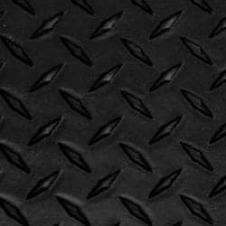 Black Diamond Plate - With Adhesive