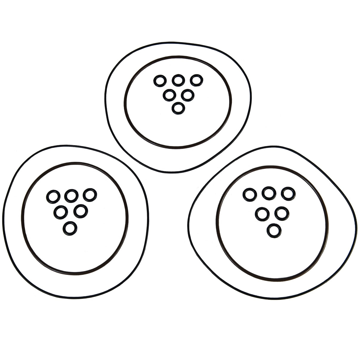 Head O'Ring Kit for Tigershark 900/1000 /Monte Carlo 900 /Daytona 1000 /Monte Carlo 1000 /TS 1000
