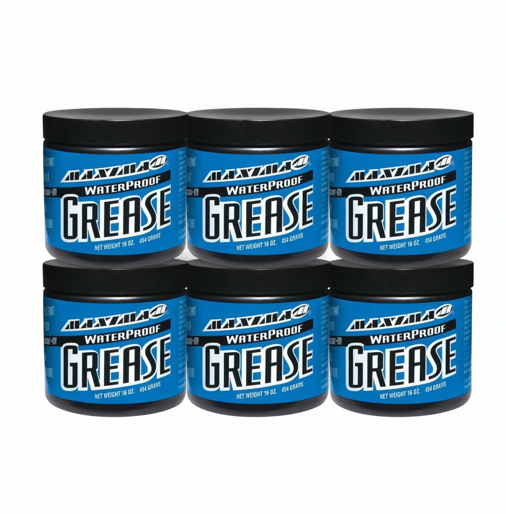 Maxima 80916 Waterproof Grease - Single 16 oz. tub - 4 pack - 12 pack options