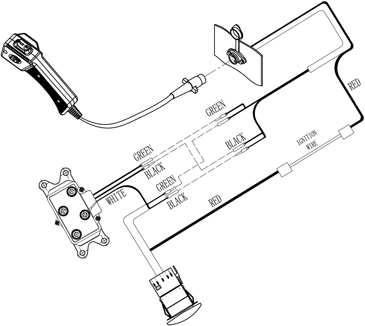 KFI Assault Replacement Winch Contactor ATV-CONT - AS-CONT
