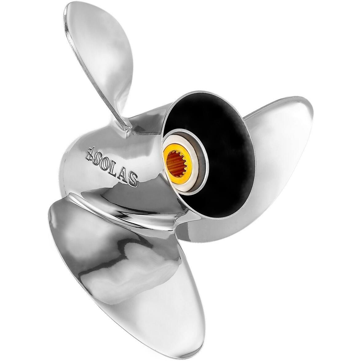 Solas Saturn 3 Propeller Tahatsu/Nissan Stainless Steel 9.9-20 HP 7 pitch - 5121-093-07