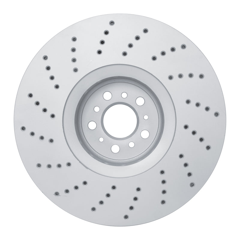 DFC 20-25 BMW X6 Right Front Drilled GeoSPEC Coated Rotor