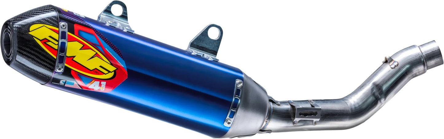 FMF Offroad FMF4.1 Ti / ALUMINUM SLIP-ON'S - MEGABOMB HEADERS ANO TI FACTORY 4.1 RCT SL MFLR W/CAR CAP HON Slip-On Muffler - 041619