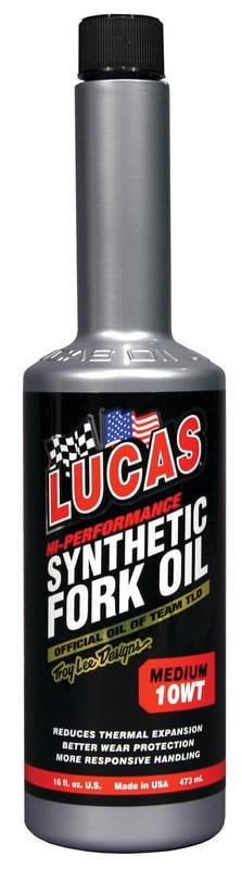 Lucas Oil 10772 Synthetic Fork Oil - 10W - 8oz.
