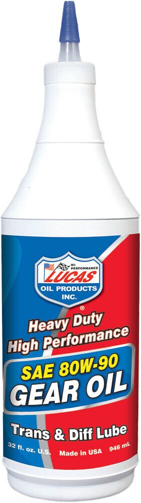 LUCAS HEAVY DUTY GEAR OIL 80W-90 Quart 10043