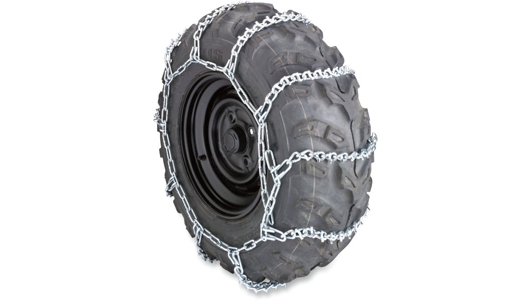 INSTOCK MOOSE ATV V-Bar Tire Chains - 10 V-Bar - 17" W x 56" L - Pair - M91-60010