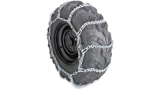 INSTOCK MOOSE ATV V-Bar Tire Chains - 10 V-Bar - 17" W x 56" L - Pair - M91-60010