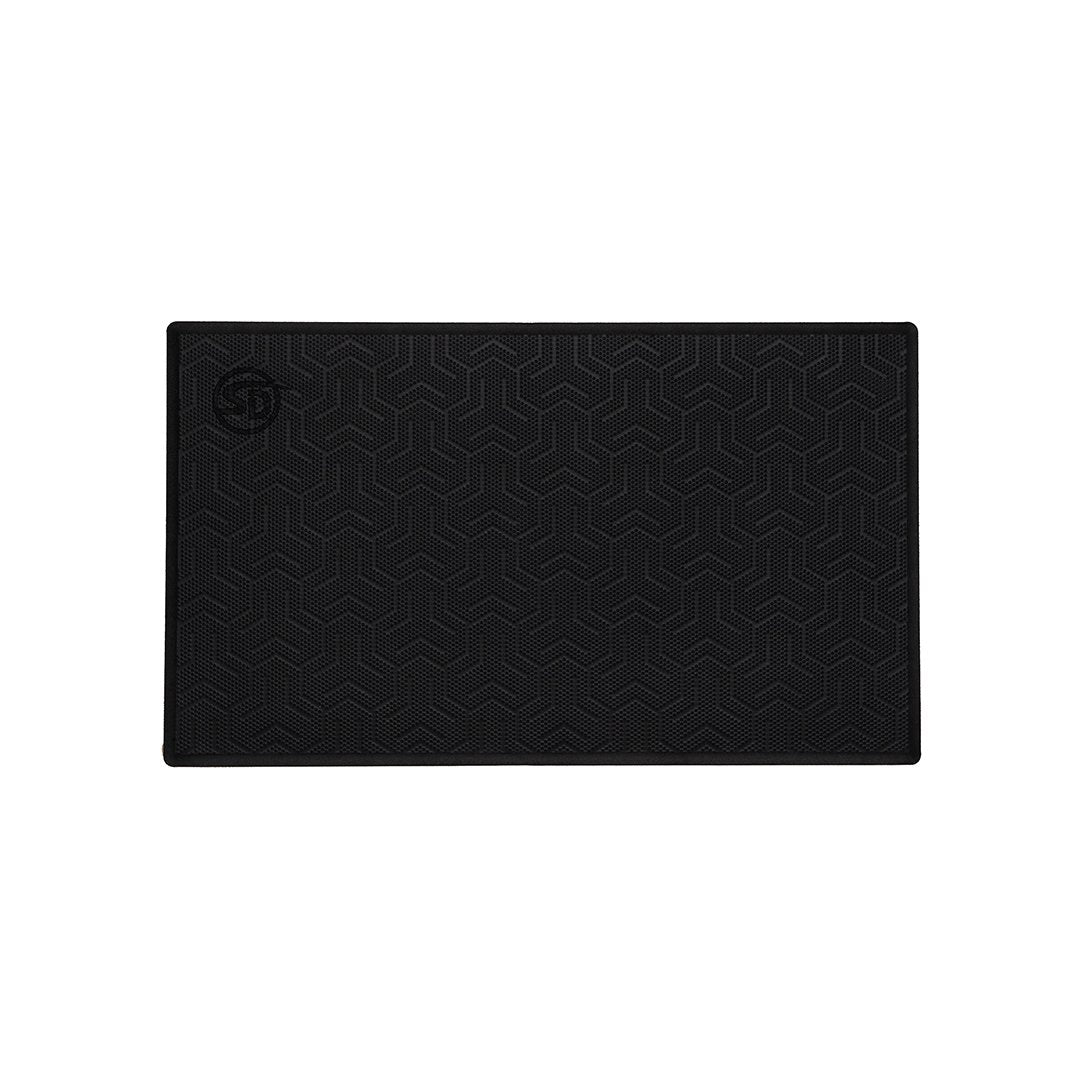 Seadek RV Step Covers - Tetrapod - 17"x10" - Black, Single Step - 59691-85886