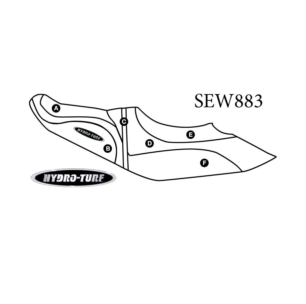 Seat Cover for Sea-Doo GTX Ltd IS (09-15) / GTX 155 GTX 215 (10-15)