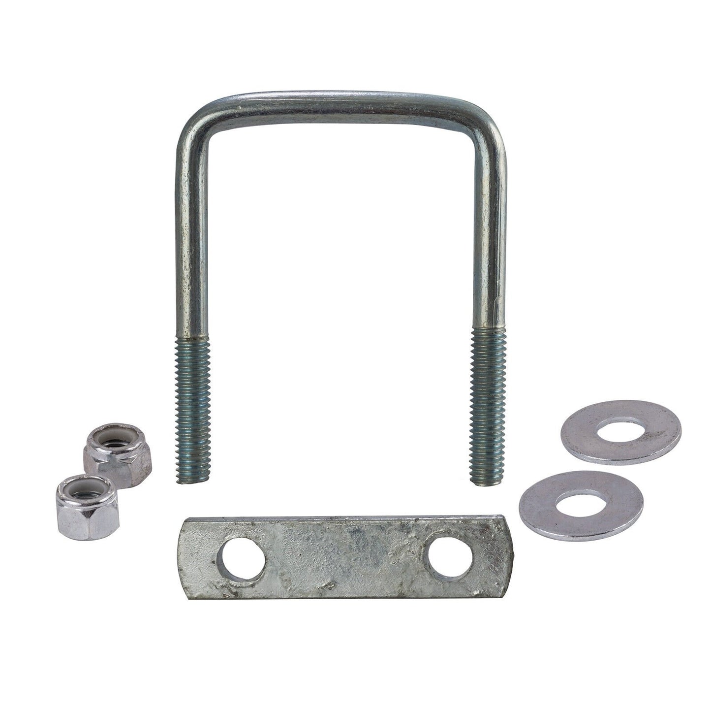 Trailer U-Bolts with Frame Straps 3-1/8" x 4" & 5" strap