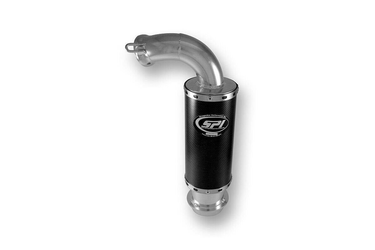 STRAIGHTLINE LIGHTWEIGHT SILENCER CARBON FIBER Polaris 800 Rush RMK Switchback 1