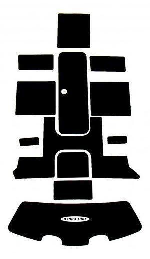 Hydro Turf Mat Kit Sea-Doo (2012) Challenger 180 - SD172 Black Goove W/3M