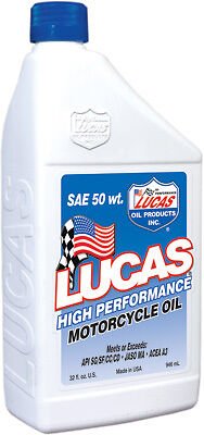 LUCAS HIGH PERFORMANCE OIL 50 WT Quart - 10712 - 58-5242