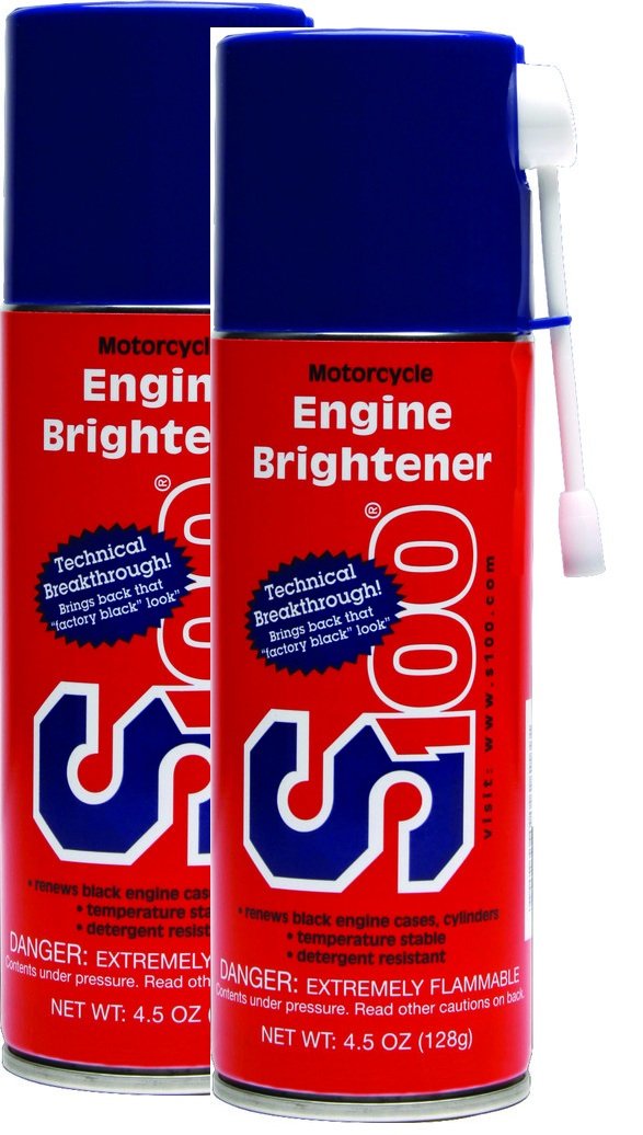 INSTOCK 2 PACK S100 ENGINE BRIGHTENER 4.5 OZ 19200A Motorcycle atv/utv/dirtbike