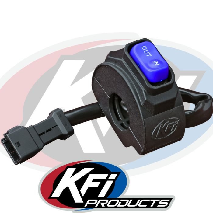 KFI Products Winch Handlebar Mounted Clam Style Rocker Switch Replacement ASSAULT MINI ROCKER SWITCH POLARIS ATV KIT - AP-CMR