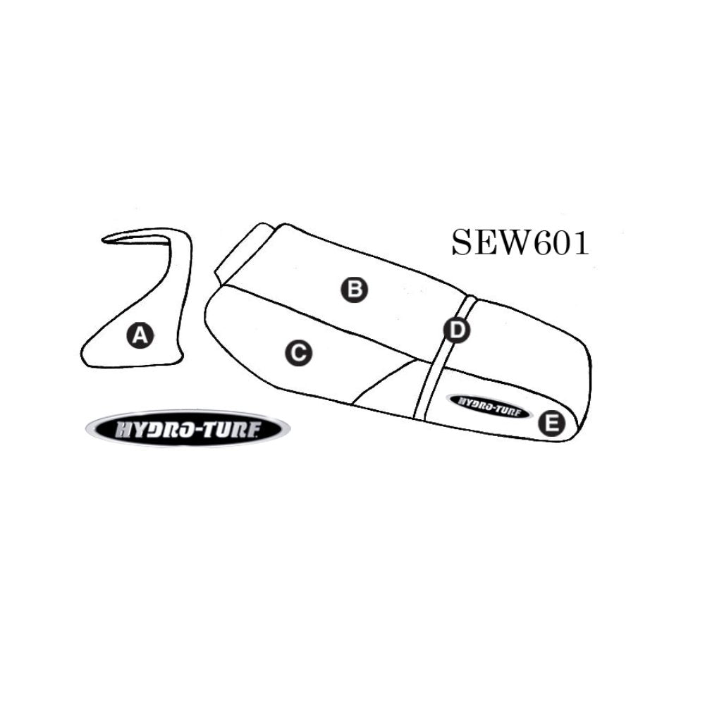 Seat Cover for Kawasaki ZXi 1100 (98-03) W/Cowling Cover