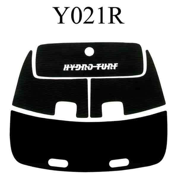 Hydro-Turf Rear Boarding Mats Yamaha Ls210 Lx210 Ar210 Y021R Black Goove 3M