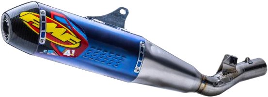 FMF Offroad Factory 4.1 Slip-On Exhaust ANO TI FACTORY 4.1 RCT SL MFLR W/CAR CAP HON Slip-On Muffler - 041611