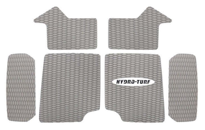 INSTOCK Hydro Turf Mat Kit Kawasaki Sc (Aka Super Chicken) - HTSC BLACK CUT GROOVE W/3M