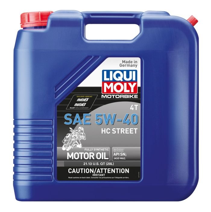 LIQUI MOLY MOTORBIKE 4T 5W-40 HC STREET 20 LITER - 20416