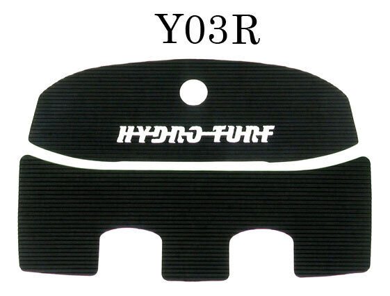 Hydro-Turf Rear Boarding Mats Yamaha Xr1800 Y03R Black Goove 3M