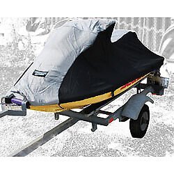 SBT Black and Gray Vented Storage Cover for Sea-Doo XP/XP 800/SPX - 111WS108-VC