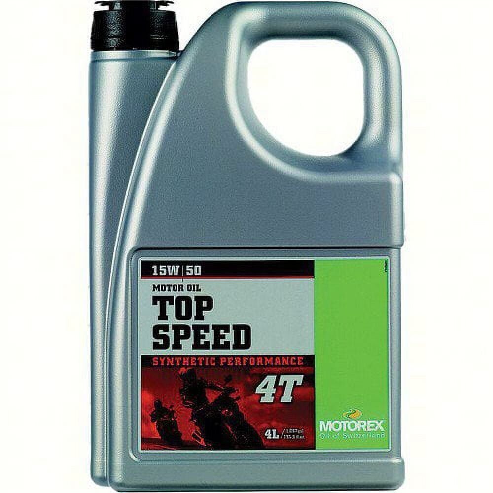 MOTOREX TOP SPEED motor oil 4T 15W50 4 LITERS 102304 - 304975- 580-0231