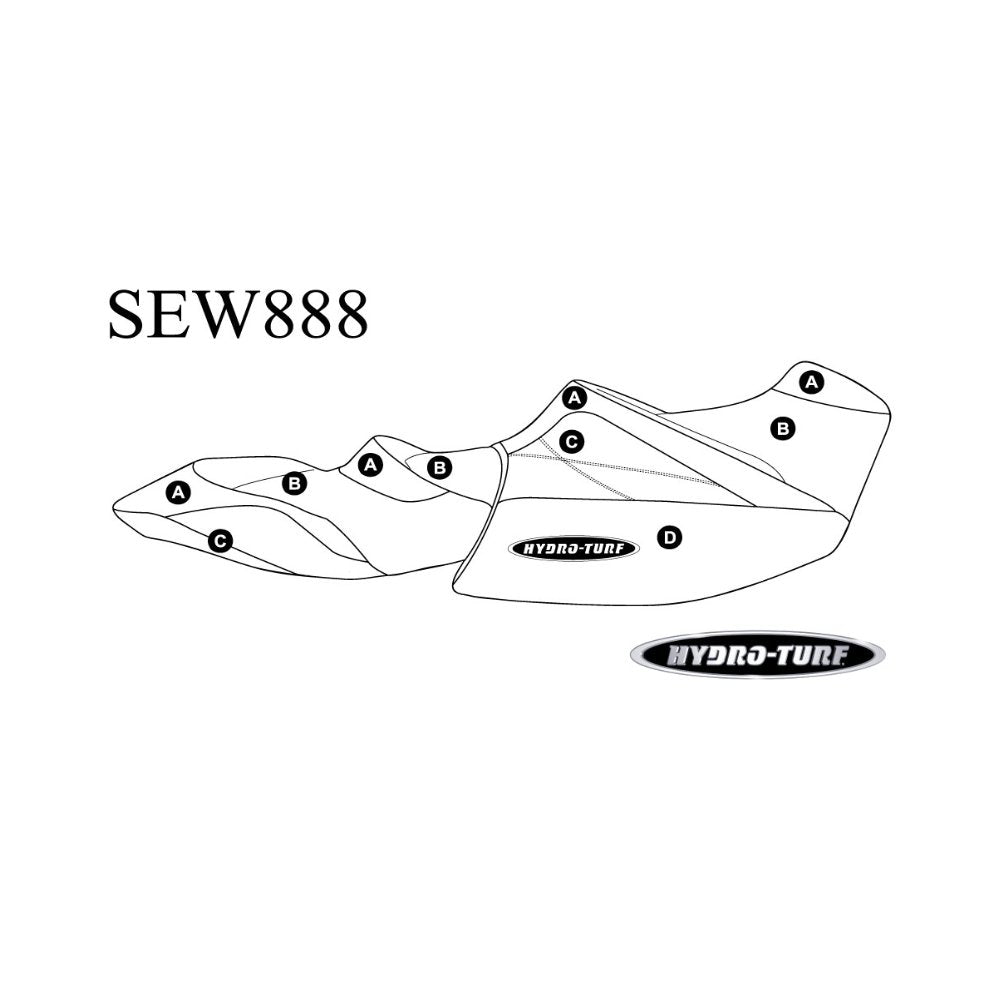 Seat Cover for Sea-Doo GTX GTX Limited (18-20)