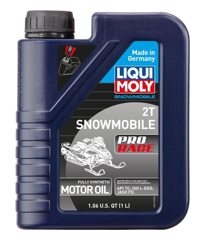 LIQUI MOLY SNOWMOBILE Synthetic MOTOR OIL 2T PRO RACE 1 LITER - 20144