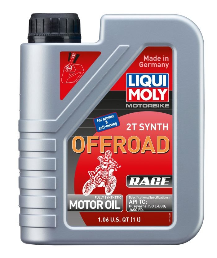 LIQUI MOLY MOTORBIKE 2T SYNTHETIC OFFROAD RACE OIL 1 LITER - 20178