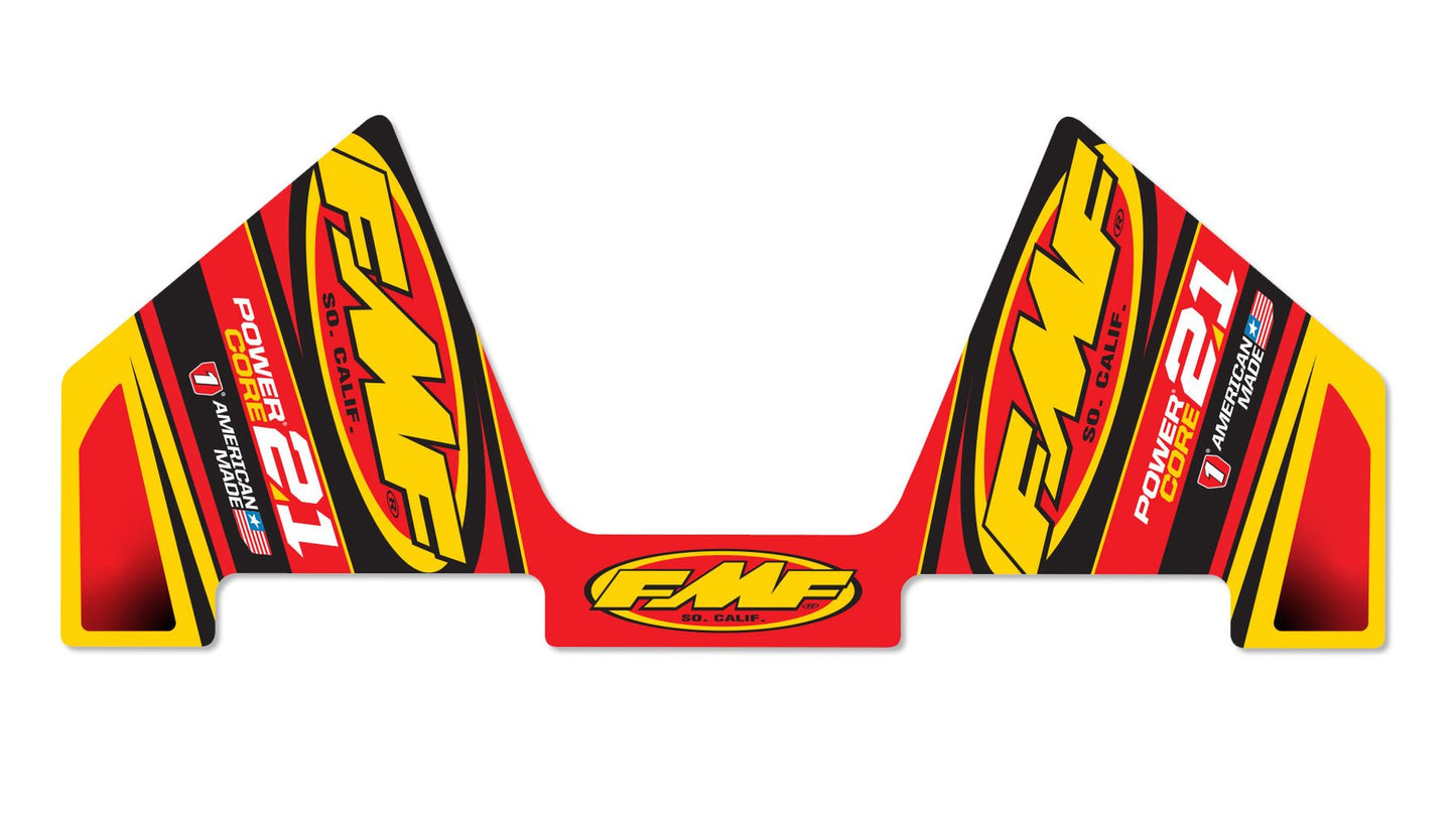 FMF Offroad 2-Stroke Silencer Decals POWERCORE 2.1 DECAL - 014826