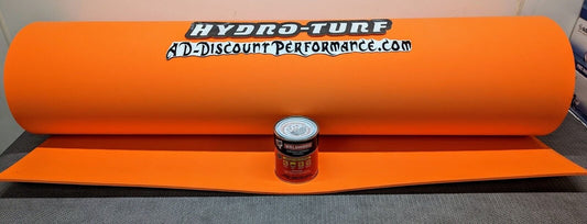 INSTOCK SHT40F Hydro-turf Sheet 40X62 Universal Boat PWC Mat Orange Flat W/ FREE GLUE