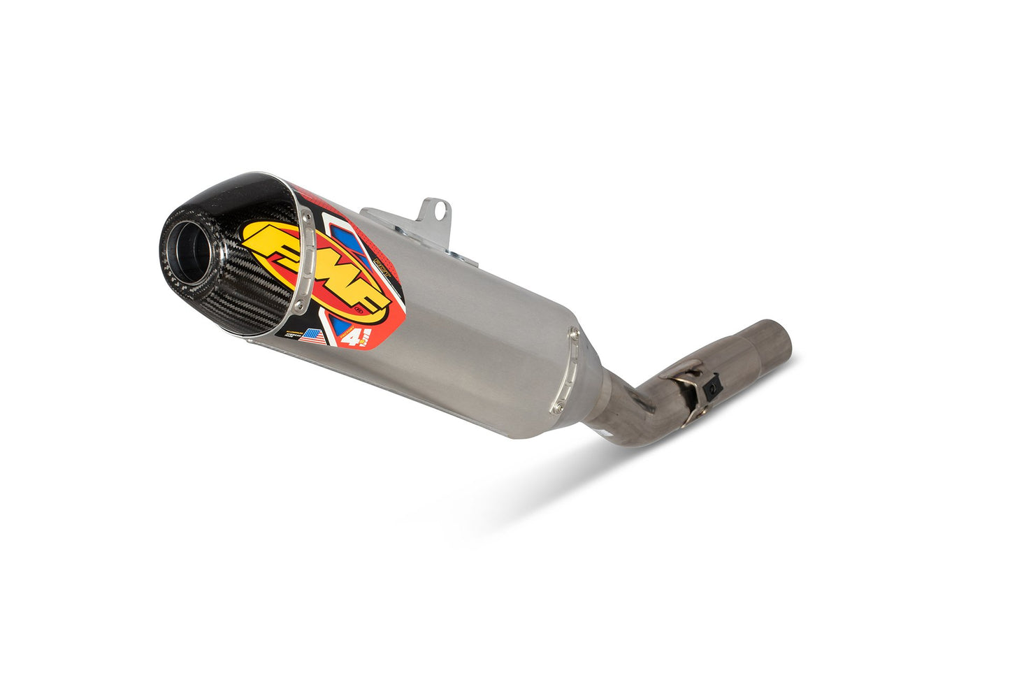 FMF Offroad Factory 4.1 Slip-On Exhaust S/S ALUM. FACT 4.1 RCT SL MFLR W/CAR CAP HON Slip-On Muffler - 041602