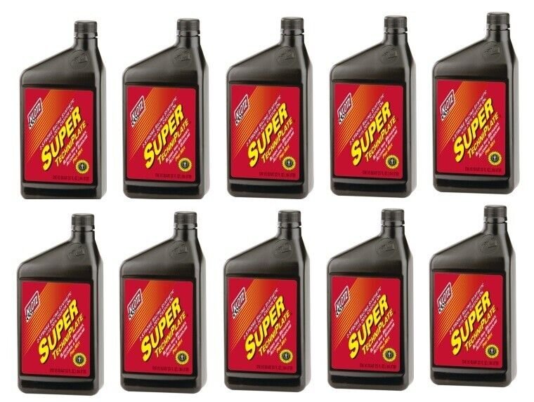 Klotz Super TechniPlate Motor Oil - 2-Stroke Oil - 32 oz - 10 QUARTS/ 1 Case