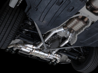 AWE Tuning 20-25 BMW X3 M/M Comp (F97) AWD SwitchPath Axle-Back Exhaust - Diamond Black Tips