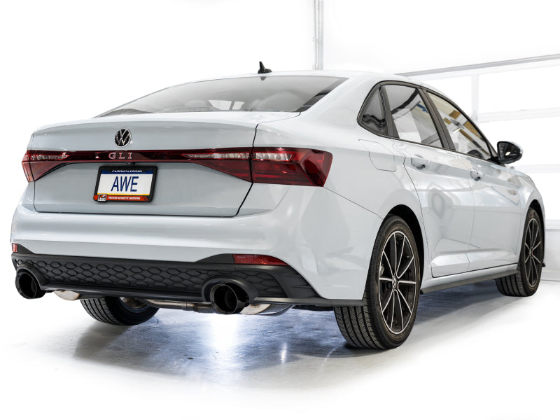 AWE Tuning 22-25 Volkswagen Jetta GLI Touring Edition Exhaust - Diamond Black Tips