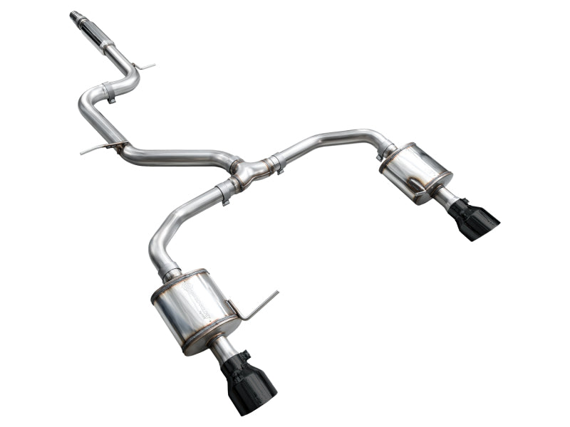 AWE Tuning 22-25 Volkswagen Jetta GLI Touring Edition Exhaust - Diamond Black Tips