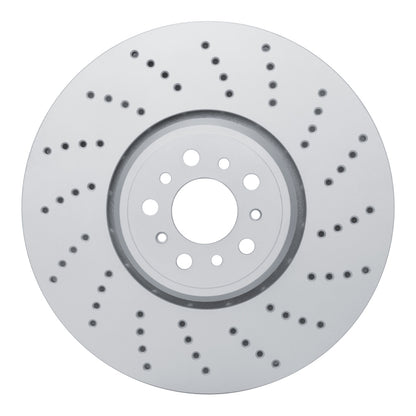 DFC 20-25 BMW X6 Right Front Drilled GeoSPEC Coated Rotor