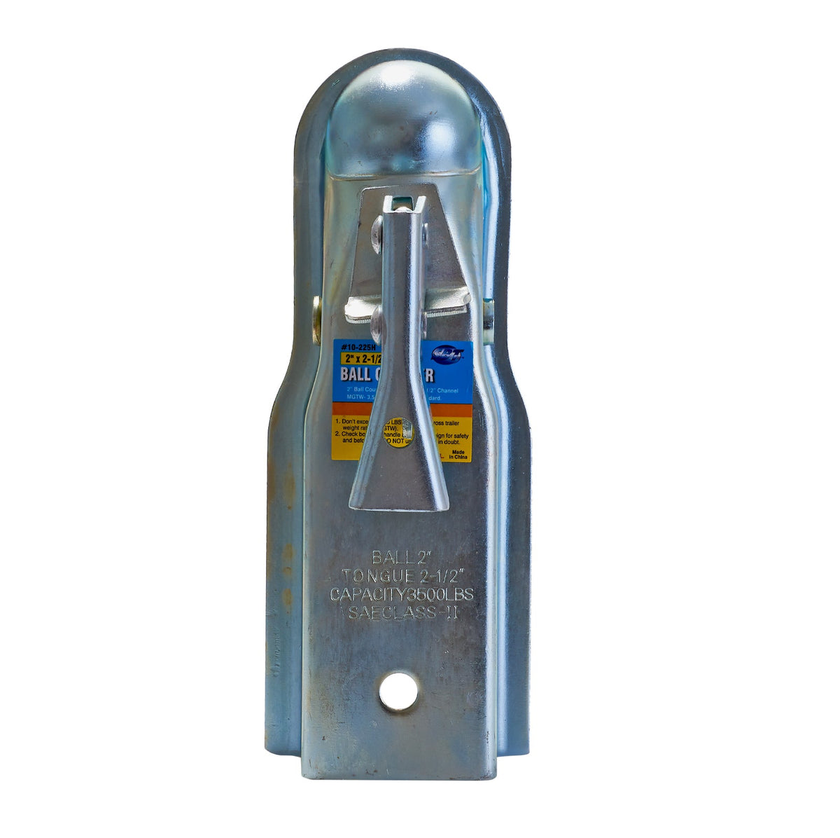 Trailer Coupler Ball 2"  Channel 2-1/2"