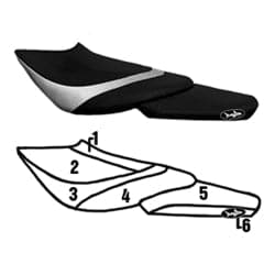 Seat Cover for Honda F15X 2008-2009