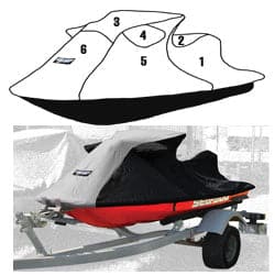 Custom Vented Storage Cover for Sea-Doo 1996-2001 GS, GSX, GSX Ltd., GSX RFI