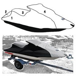 Custom Vented Storage Cover for Kawasaki 1995-1997 750 ZXI/ 1995-1997 900 ZXI/ 1996-2003 1100 ZXI