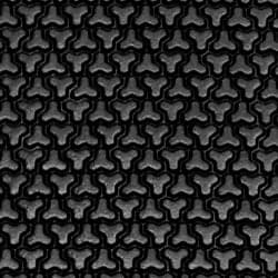 Black Wishbone - With Adhesive