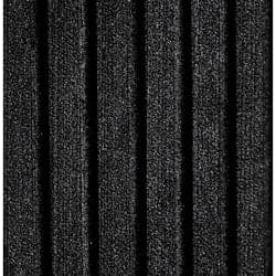 Black Cut Groove - With Adhesive