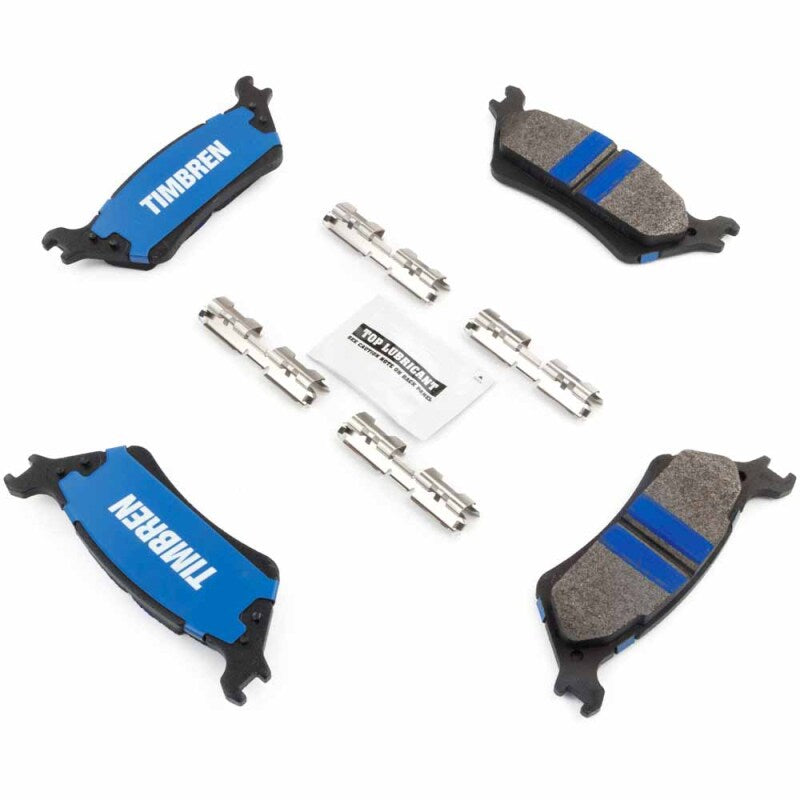 Timbren 15-20 Ford F-150/Lobo BES Severe Duty Semi-Metallic Brake Pads - Rear