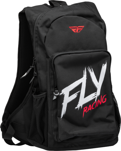 Fly Racing Jump Pack Backpack Black/White  -  28-5073