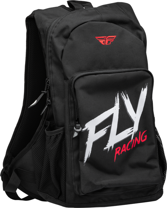 Fly Racing Jump Pack Backpack Black/White  -  28-5073