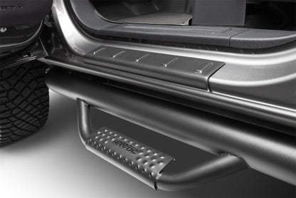 Husky Liners 09-14 Ford F-150 CC Trail Armor Rocker Panel & Sill Plate Cover (4pc) - Tex. Blk