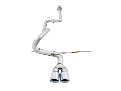 AWE Tuning Ford Focus ST Track Edition Cat-Back Exhaust - Chrome Silver Tips