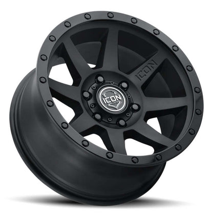 ICON Rebound 20x9 6x5.5 0mm Offset 5in BS 106.1mm Bore Double Black Wheel